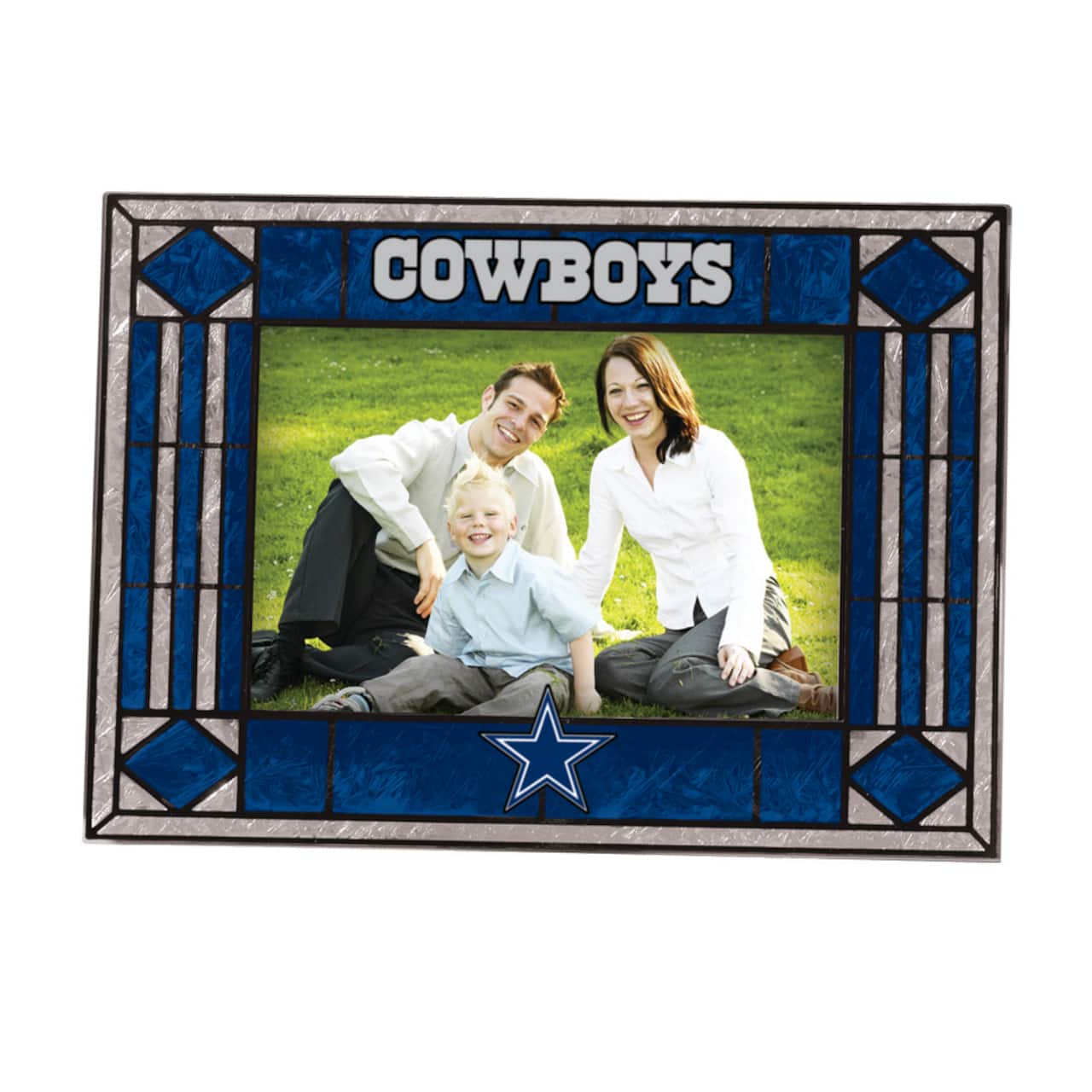 The Memory Company NFL Art Glass Horizontal Frame